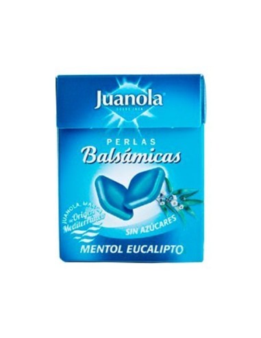 Juanola® perlas sabor mentol eucalipto 25g