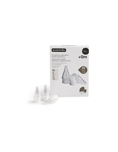 Suavinex® aspirador nasal recambios 10uds