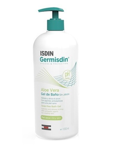 Germisdin® higiene y protección Aloe Vera Gel de Baño sin jabón 1 litro