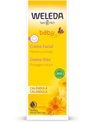 Weleda Baby crema facial caléndula 50 ml