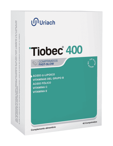 Uriach Tiobec 400  (40 comprimidos Fast-Slow)
