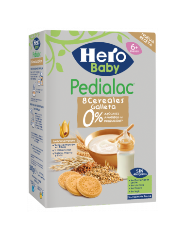 Hero baby pedialac 8 cereales Galleta 340 g