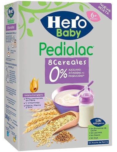 Hero baby pedialac cereales sin gluten