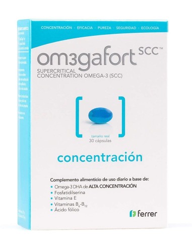 Om3gafort SCC concentración 30 cápsulas