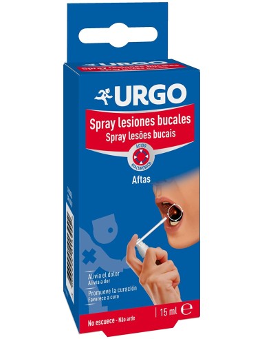Urgo spray lesiones bucales 15 ml